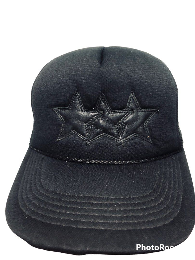 帽子 Chrome Hearts 3star Leather Patch Chrome Hearts 3star Leather