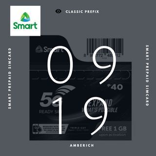 Classic Smart Prepaid sim 0919