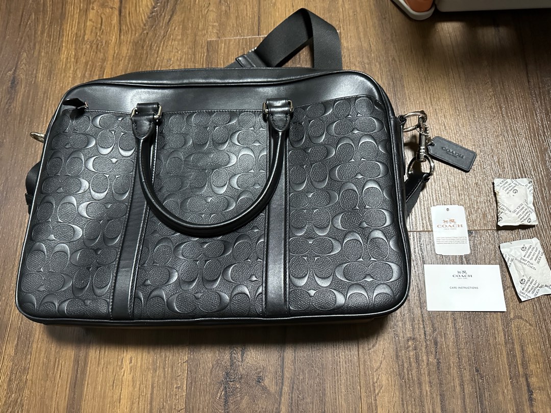 Coach Briefcase, Men's Fashion, Bags, Briefcases on Carousell
