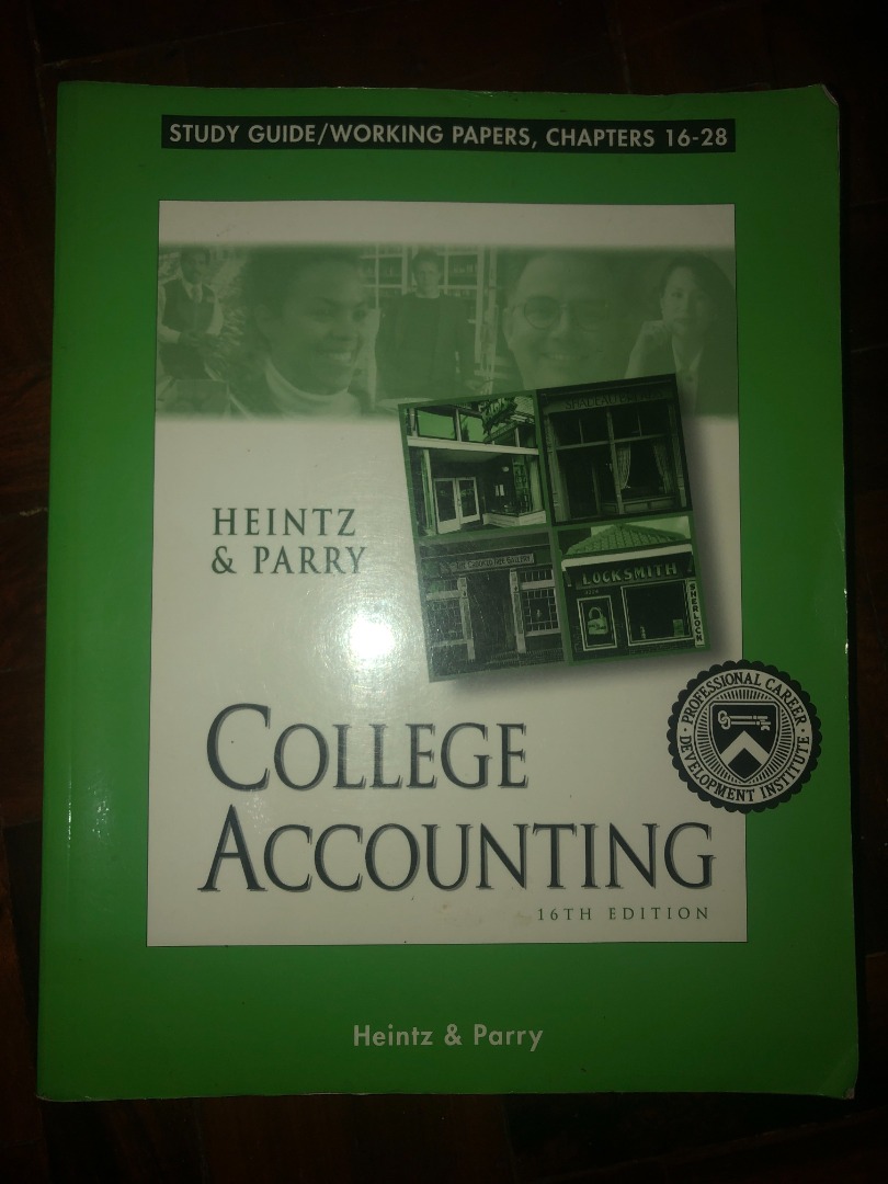 College Accounting 16th Edition, Hobbies & Toys, Books & Magazines