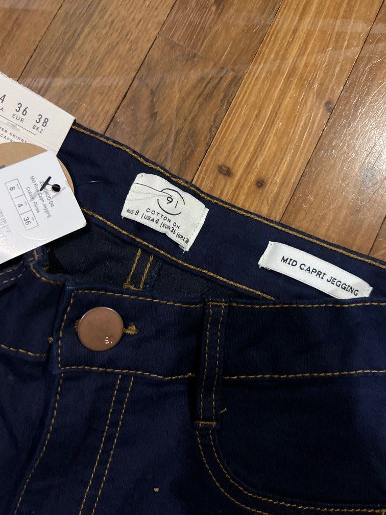 Cotton on mid capri jegging sales