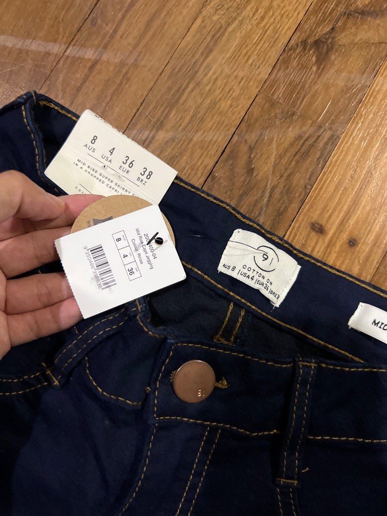 Cotton on mid capri jegging sales