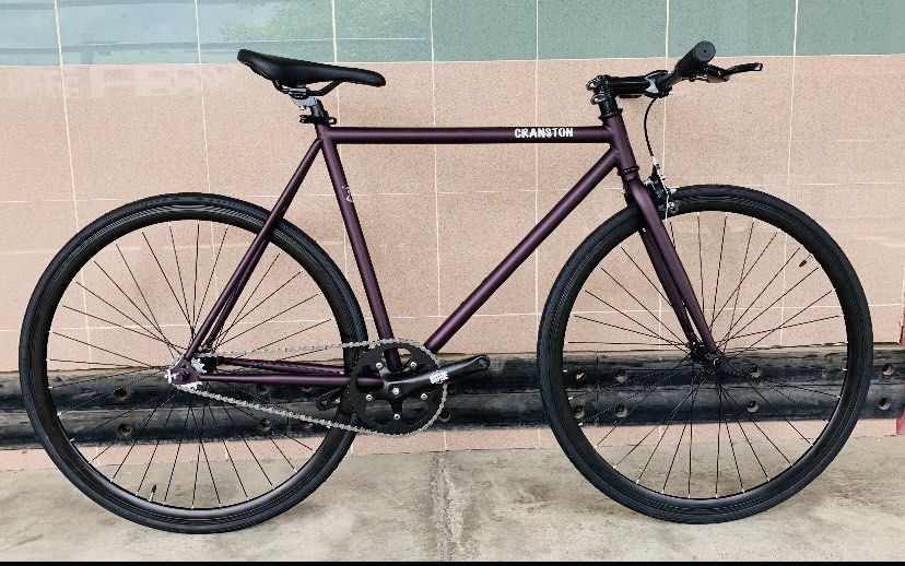 Cranston fixie. Single speed road bike . Light weight