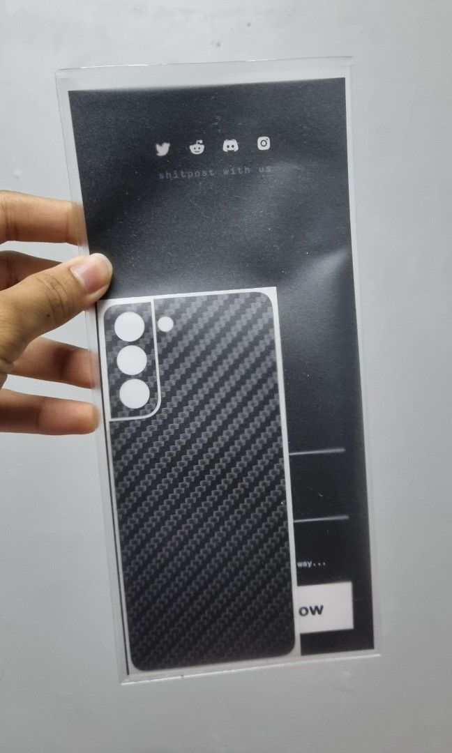 dbrand Samsung Galaxy S21 Carbon Fiber, Mobile Phones & Gadgets, Mobile
