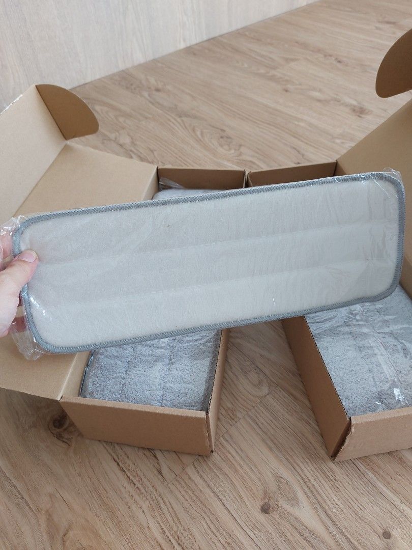 Deerma Water Spray Mop Cleaning Cloth, Furniture & Home Living, Cleaning & Homecare Supplies