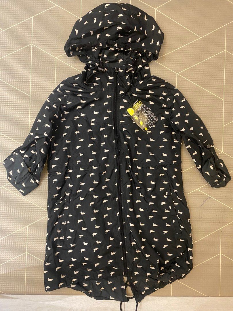 Denim co parka sales in a pocket