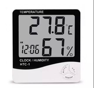 Inkbird IndoorI Thermometer Hygrometer, Max & Min Records for Reptiles,  TH-20 Digital Room Thermometer Humidity Gauge with Temperature and Humidity  Monitor for Guitar Ukulele Fridge