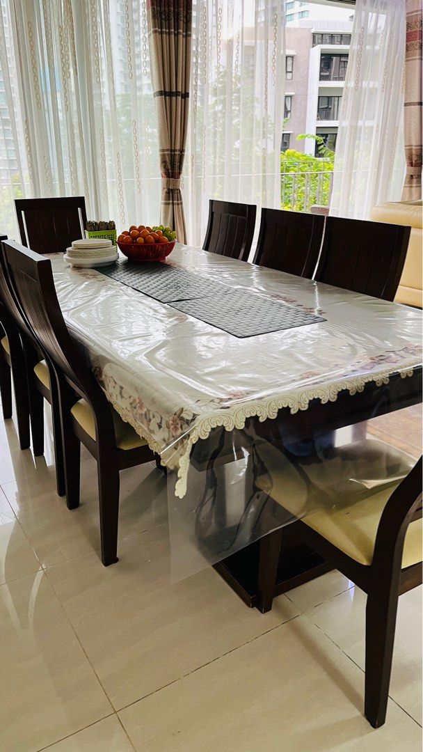 DINING TABLE 8x, Furniture & Home Living, Furniture, Tables & Sets on