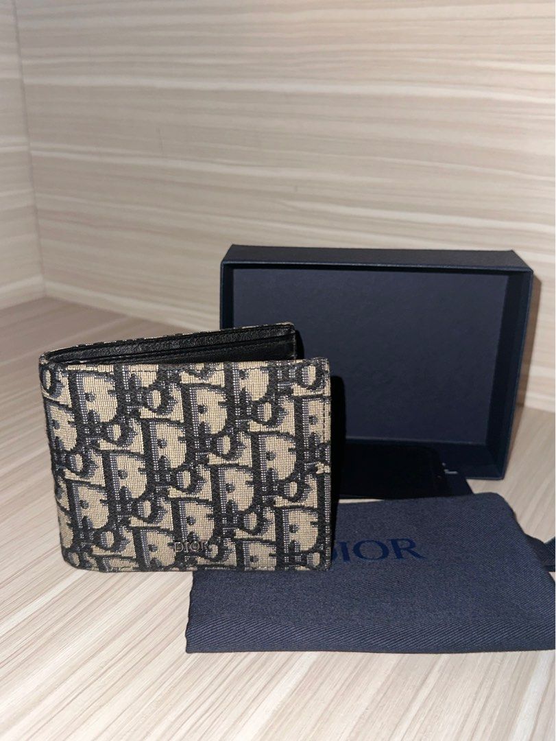 Dior Oblique Wallet Luxury Bags  Wallets on Carousell