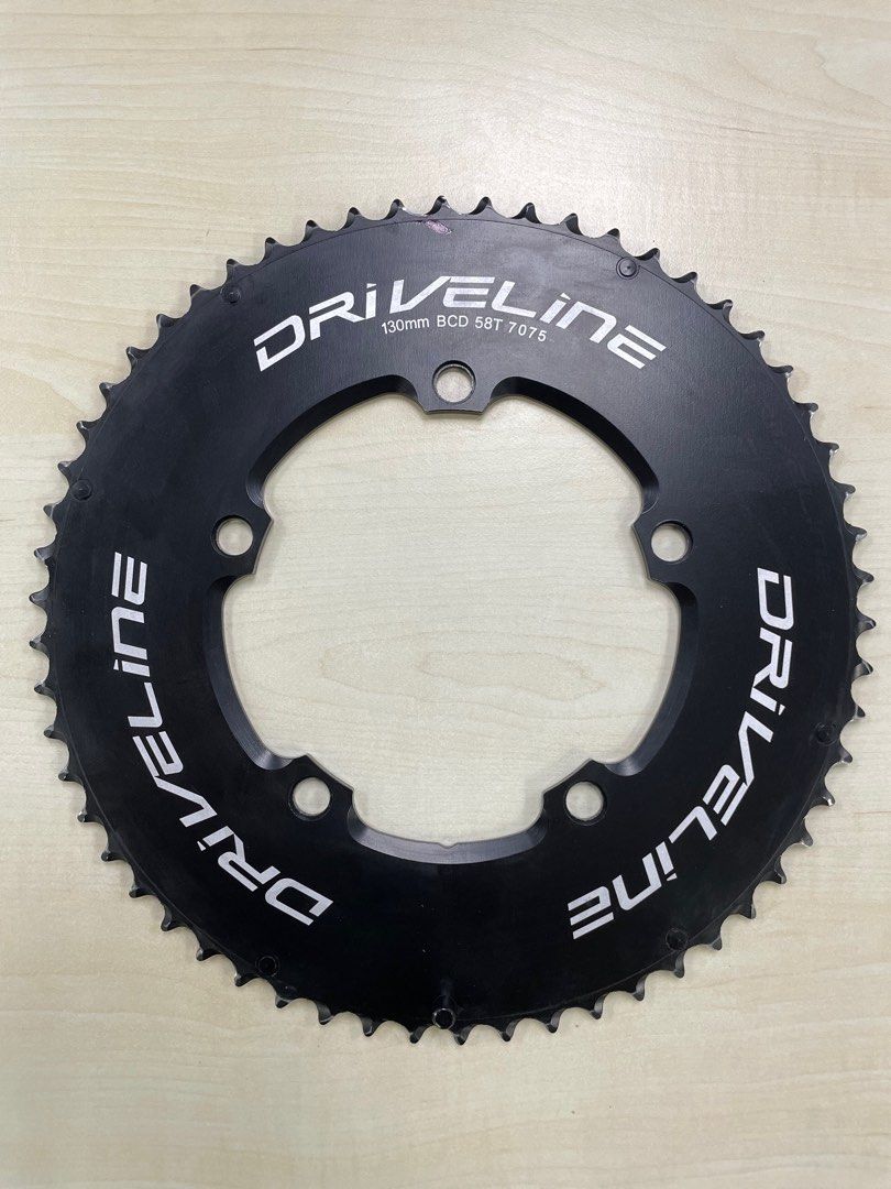 Driveline Chainring 130BCD 58T Sports Equipment Bicycles Parts