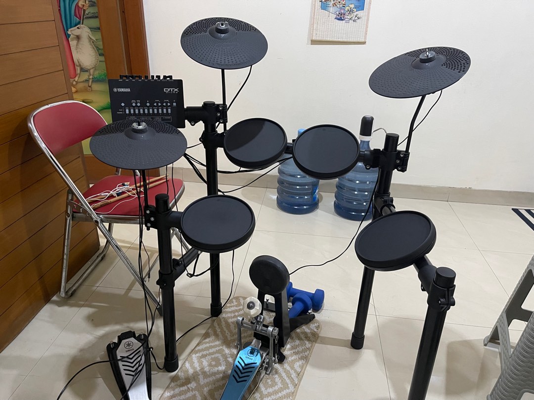 Drum Elektrik YAMAHA DTX 432k Black (NEW!!), Musik & Media, Alat di