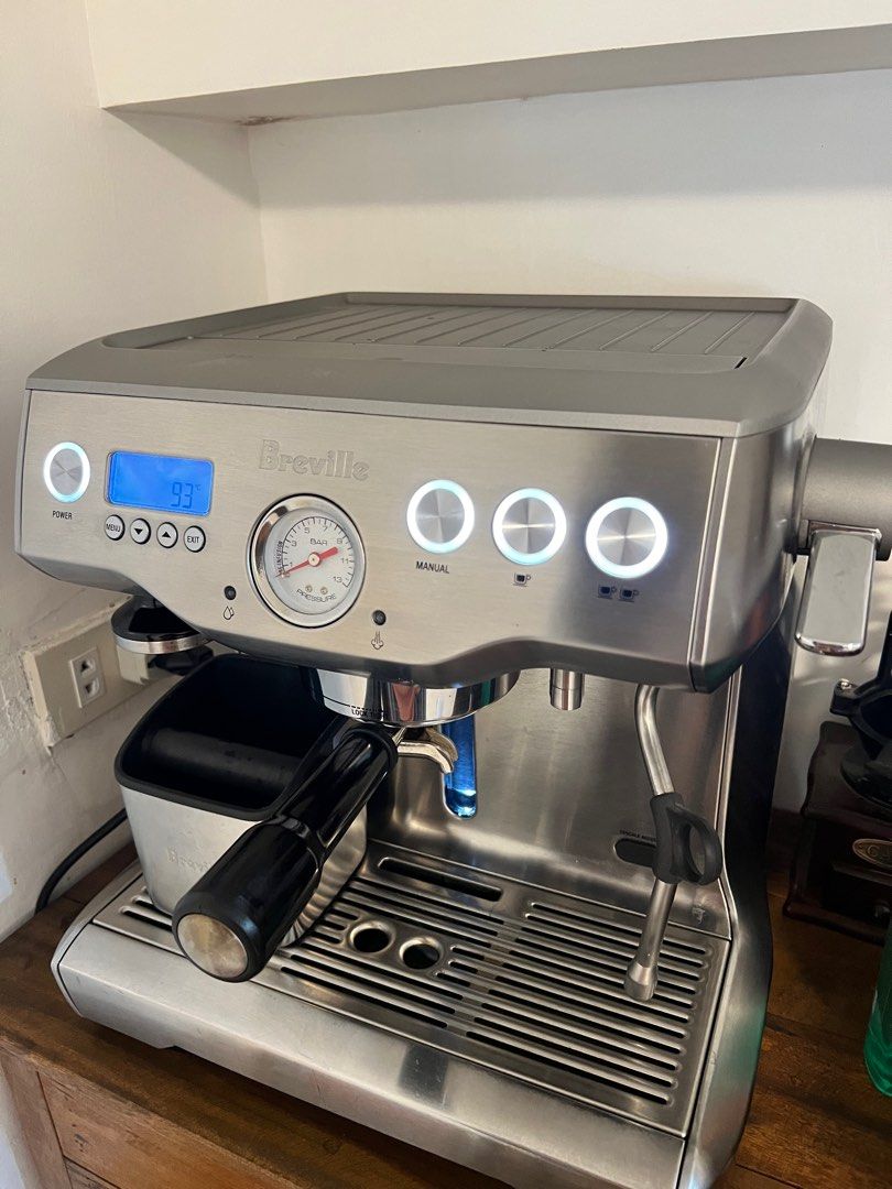 DUAL BROILER BREVILLE COFFEE MACHINE, TV & Home Appliances, Kitchen