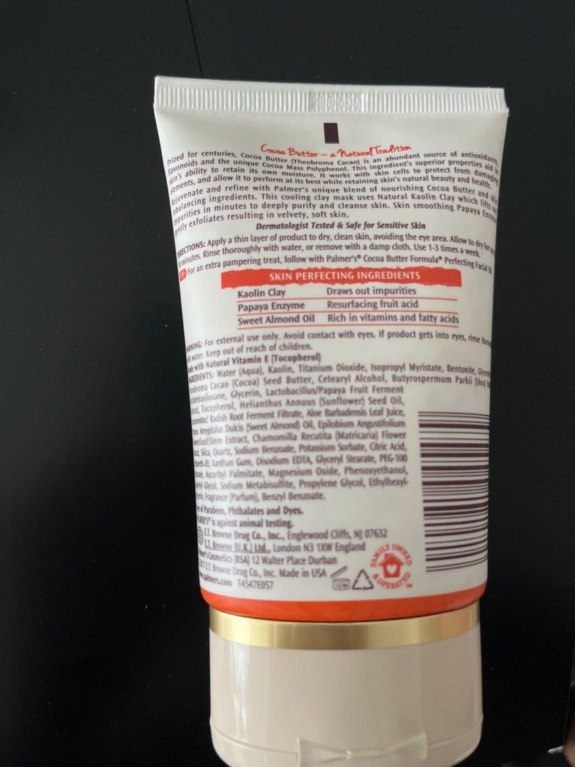 Enzyme Mask (Cocoa Butter), Beauty & Personal Care, Face, Face Care on