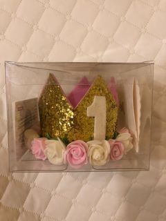 First Birthday Crown/Head piece