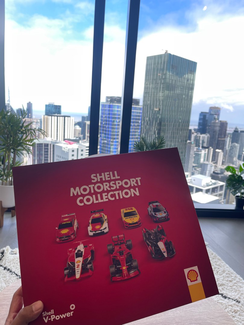 Shell Motorsports Collection With All 7 Cars, Hobbies & Toys, Toys ...