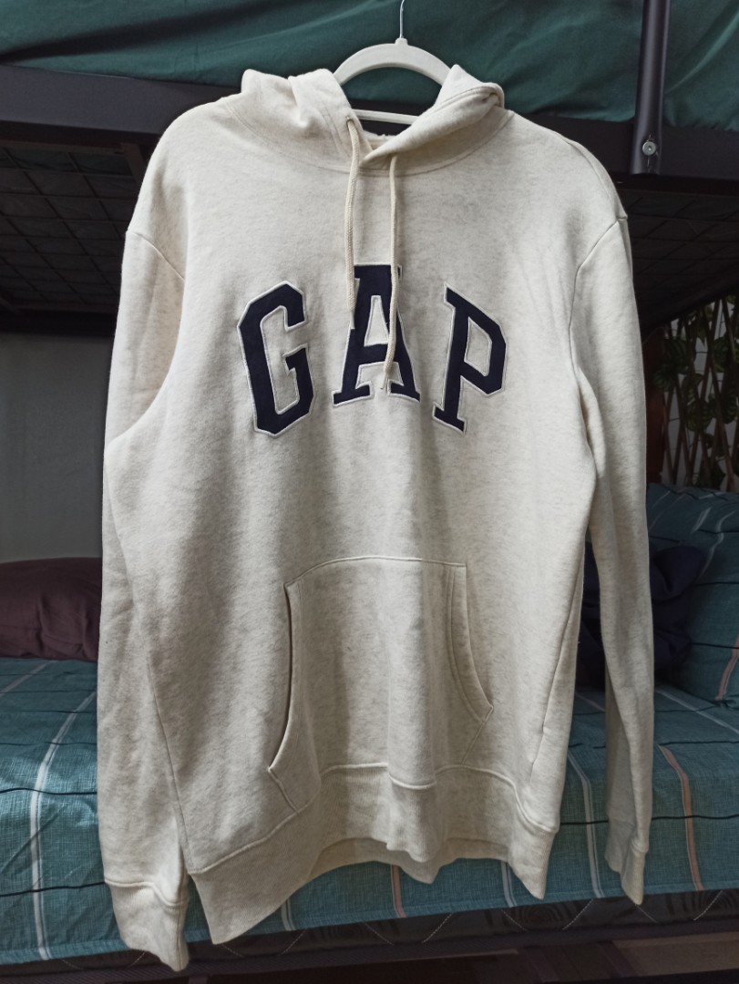 gap hoodie cream