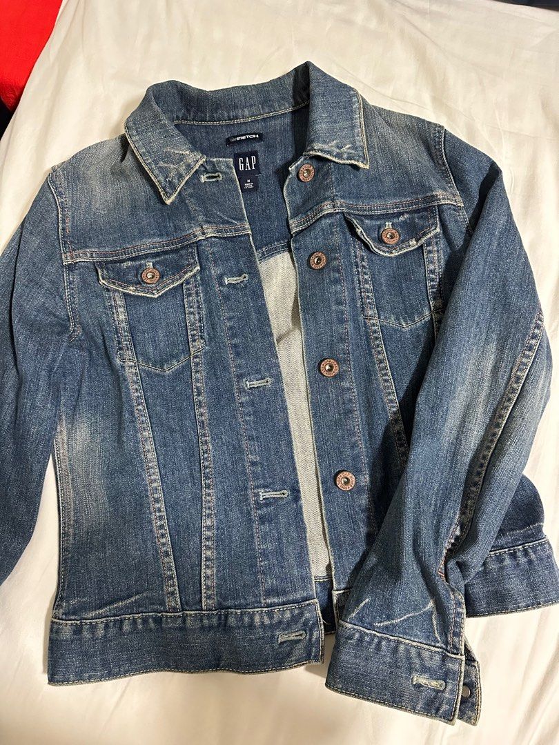 Gap denim jacket best sale ladies