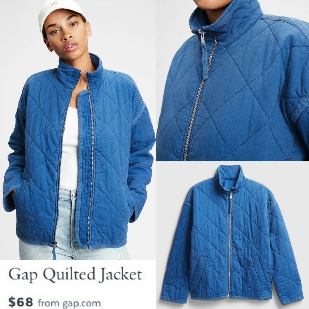 Gap quilted outlet jacket