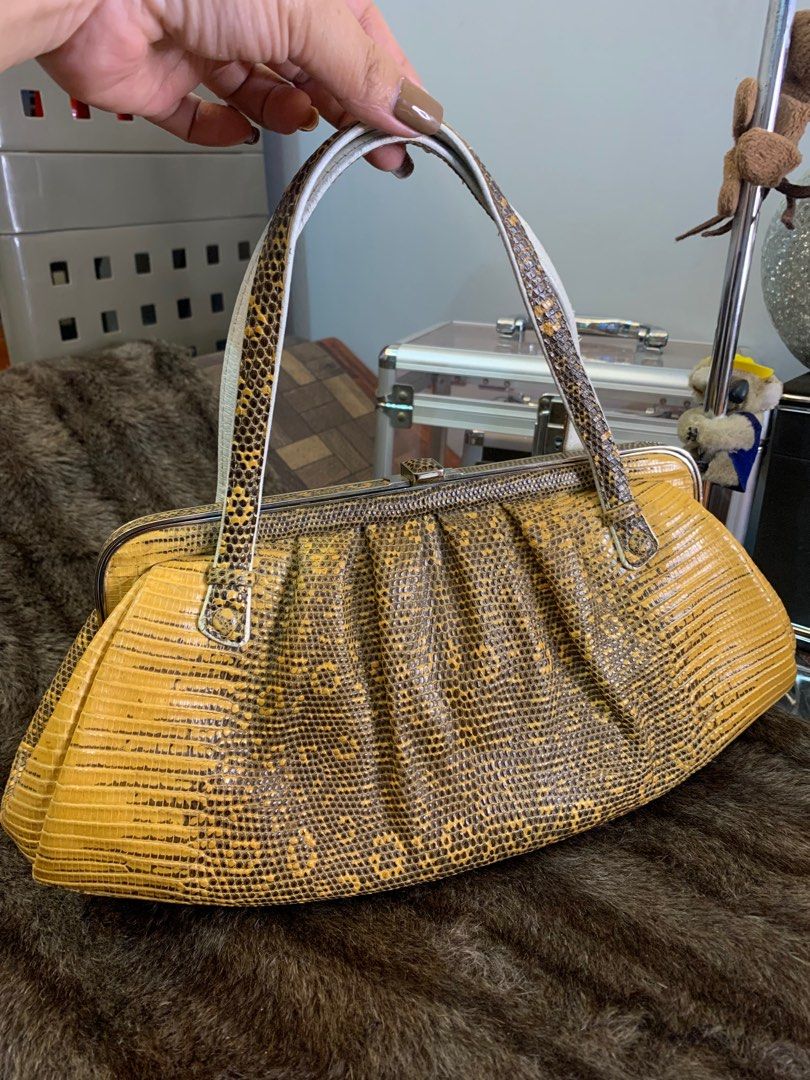 Lizard skin 2025 purse