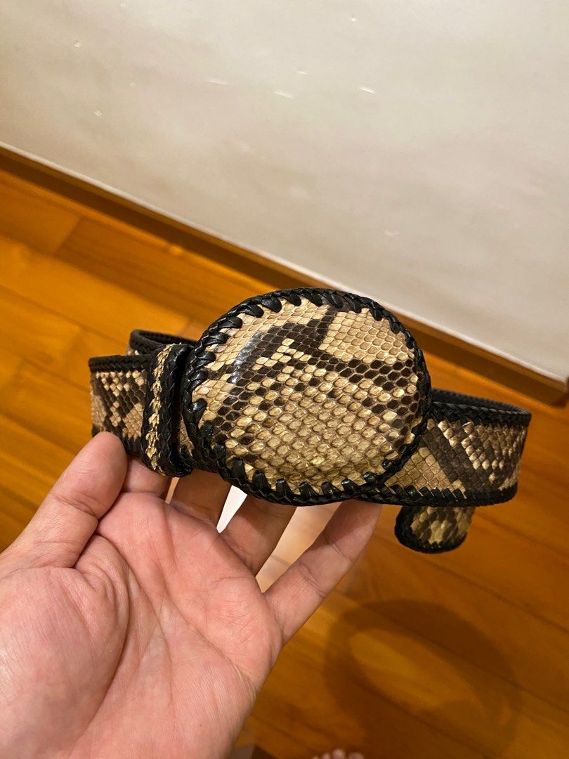 Snake leather belt outlet