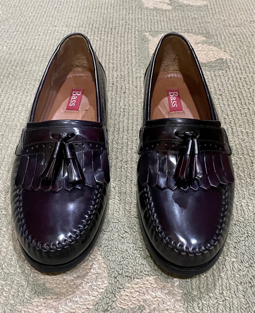 Bass kiltie top tassel loafer
