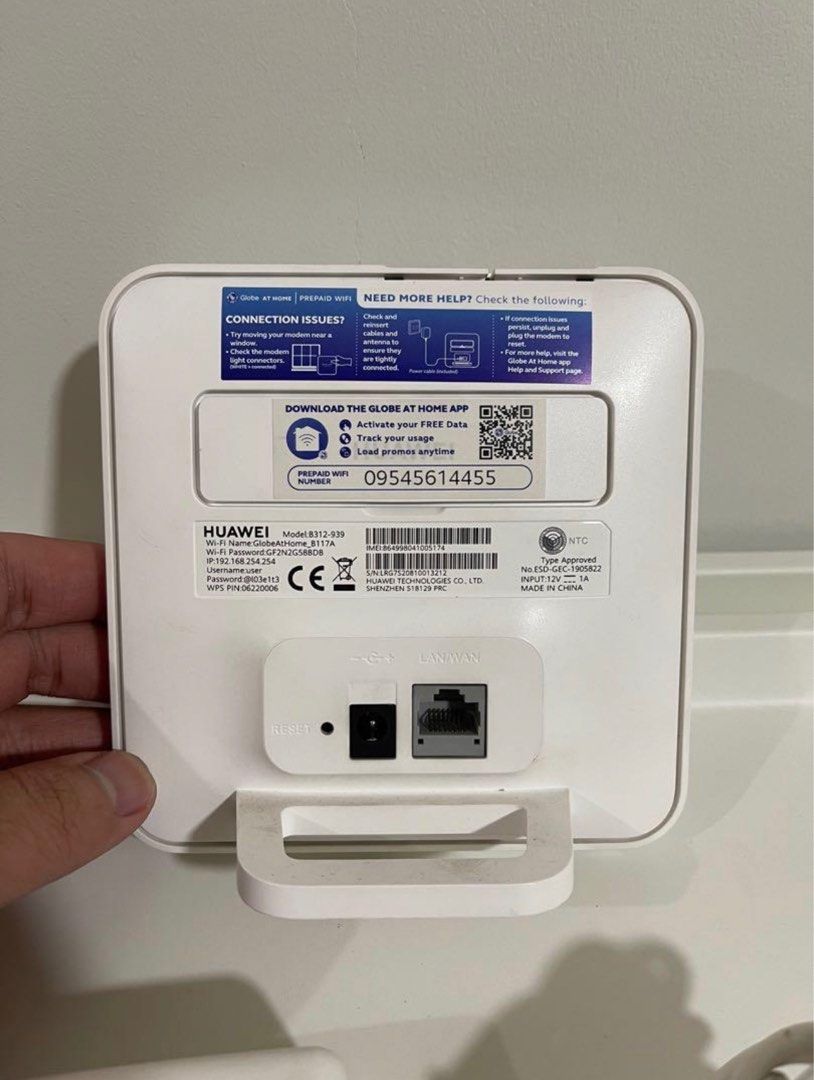 Globe Prepaid Wifi (Huawei B312939), Mobile Phones & Gadgets, Other