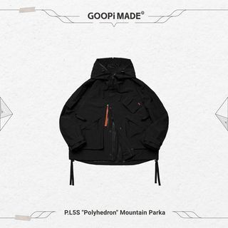 GOOPi P.L5S “Polyhedron” Mountain Parka - Shadow 黑色3號