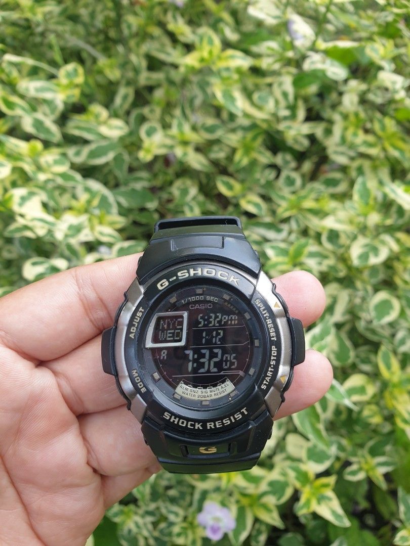 カシオ 腕時計 G-SHOCK G-7700G 黒 金 USED - 腕時計(デジタル)