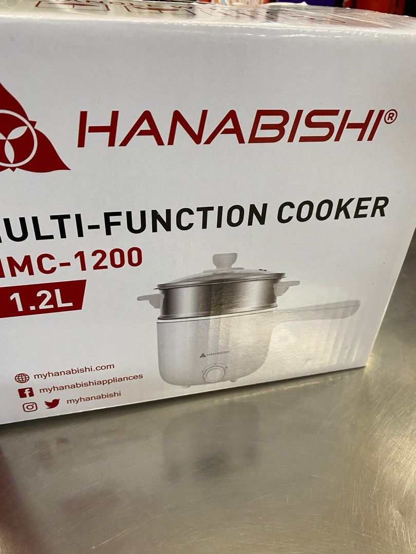 Hanabishi Multi Function Cooker, Furniture & Home Living, Kitchenware