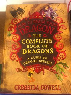 Hardback Book — How To Train Your Dragon The Complete Book of Dragons