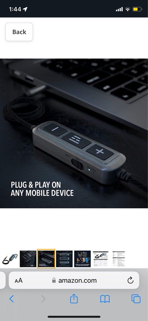 Mobile Headphone Thx Portable Amp MONOLITH THX AAA-788 Balanced