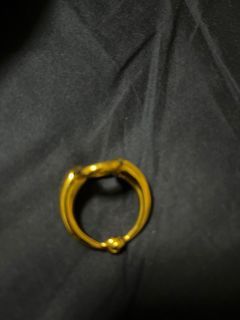 Hermès Mors Scarf 90 Ring Palladium