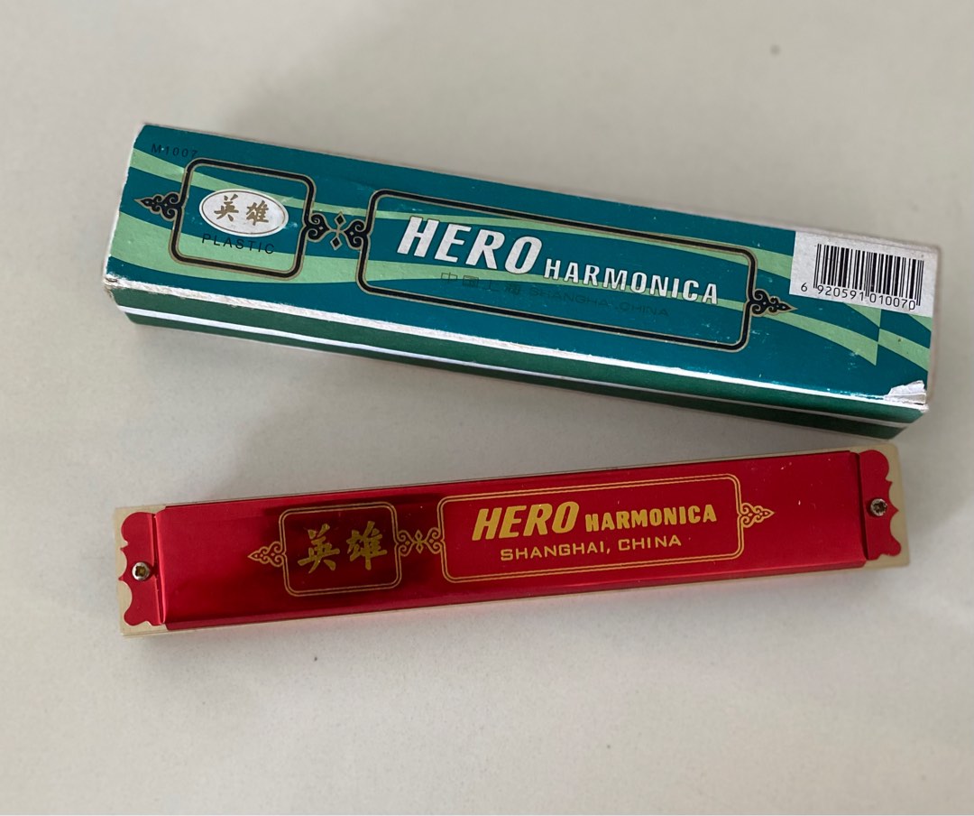 Hero Harmonica, Hobbies & Toys, Music & Media, Musical Instruments on