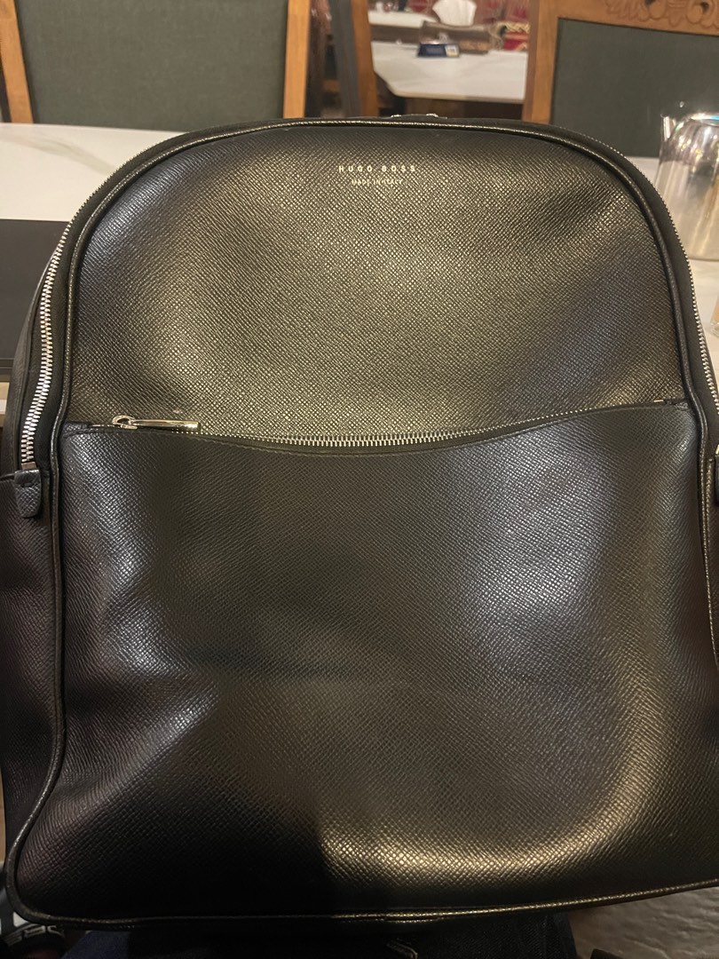 Hugo boss mens laptop bag best sale