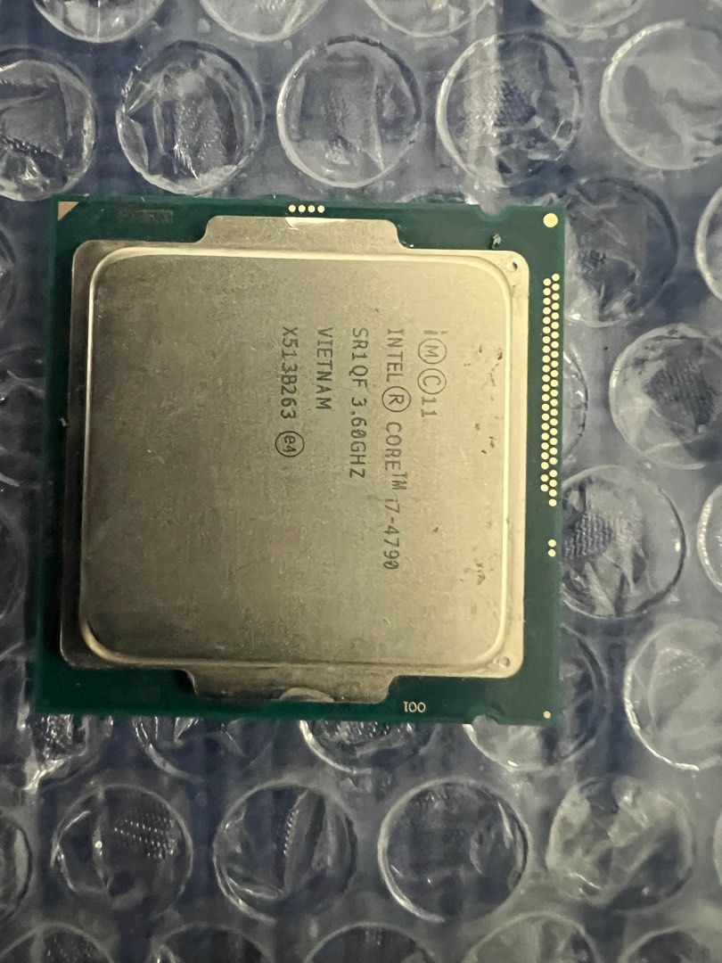 i5 4460 and i7 4970 (Category: Computer Parts) located in Manila. Submitted by babyboyjr (Listing ID 1198585762, Image 2). Description: 4460- 1500 4790- 2500 Rfs- wala na akong motherboard para sa kanila Cpu only no cooler LGA 1150 motherboard compatibility Gcash, meetup at LRT MRT stations.