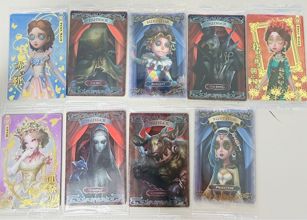 Identity V Bandai Wafer Cards, Everything Else on Carousell