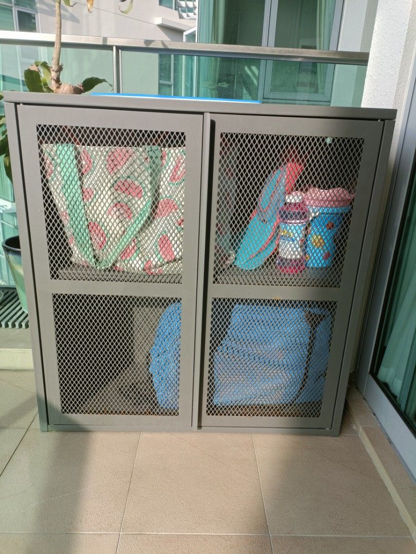 IKEA outdoor storage, Furniture & Home Living, Outdoor Furniture on