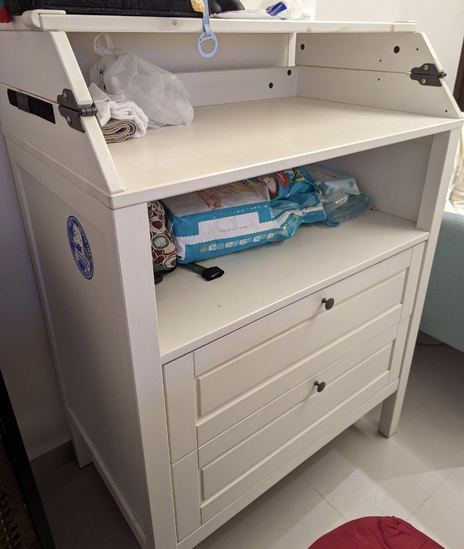 Ikea Sundvik Diaper Changing Table Station, Babies & Kids, Baby Nursery
