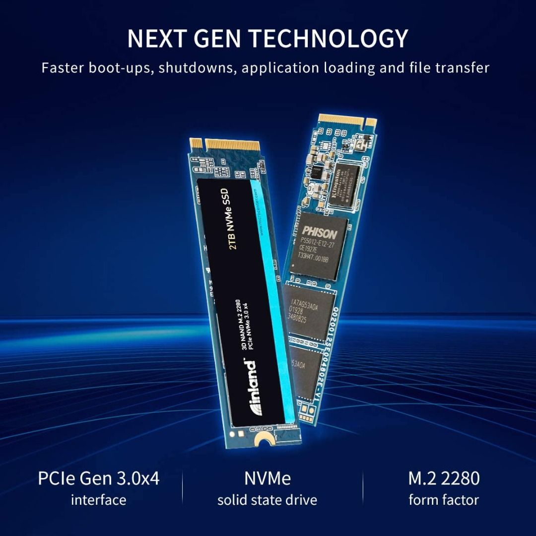 Inland Premium 2TB SSD M.2 2280 PCIe NVMe 3.0 x4 TLC 3D NAND