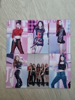 Itzy photocard set of 6
