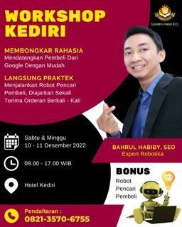 LANGSUNG PRAKTEK!! 0821-3570-6755, Workshop Digital Marketing Mendatangkan Pembeli Dari Google Di Bandung Barat - Golden Hand EO