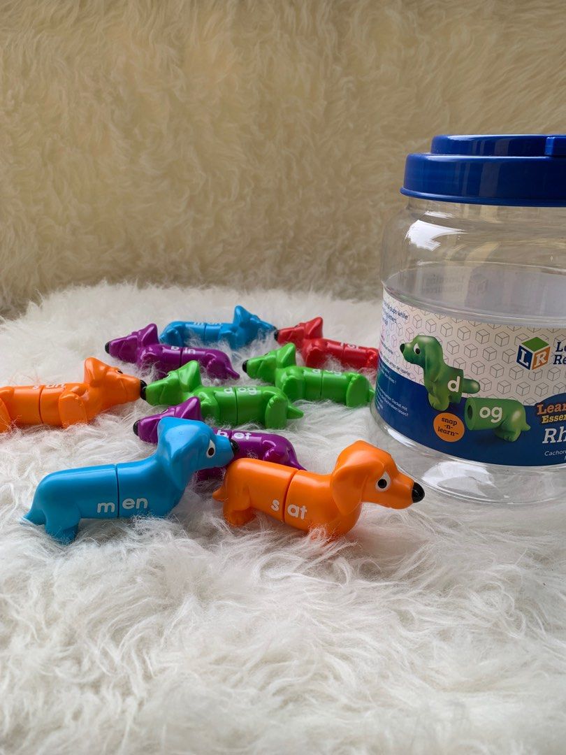 Learning Resources Rhyming Pups 18 piece set, Toys & Collectibles