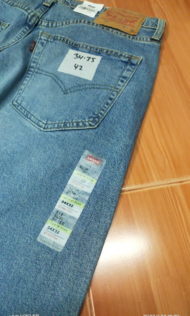 Levis 512 Stretch W34 L32, Men's Fashion, Bottoms, Jeans on Carousell