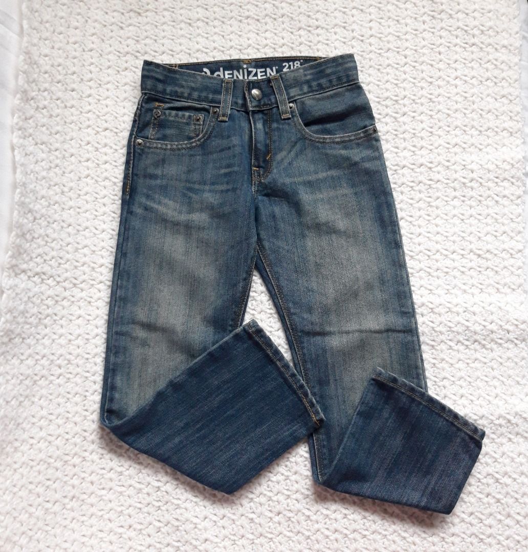 LEVI'S DENIZEN 218 SLIM STRAIGHT FIT☆ 7R, Babies & Kids, Babies & Kids  Fashion on Carousell