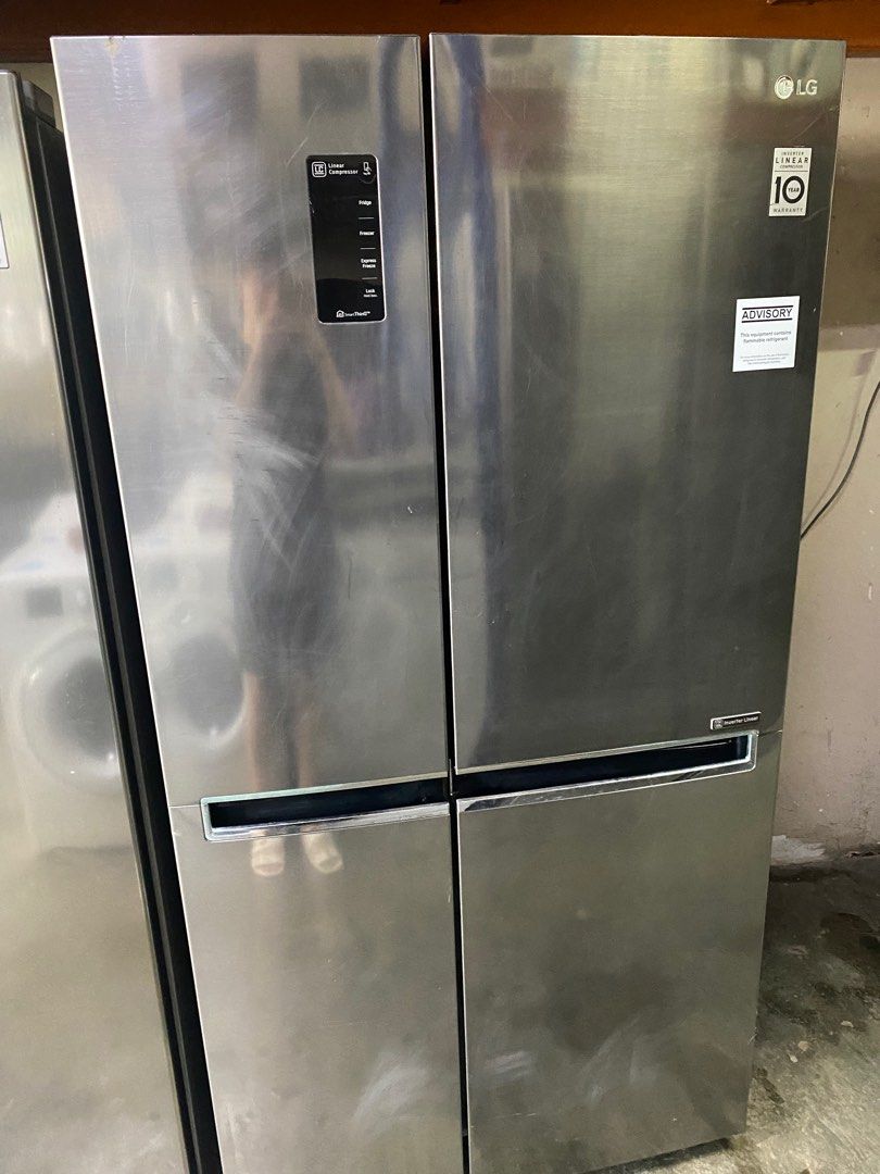 lg inverter linear fridge not making ice