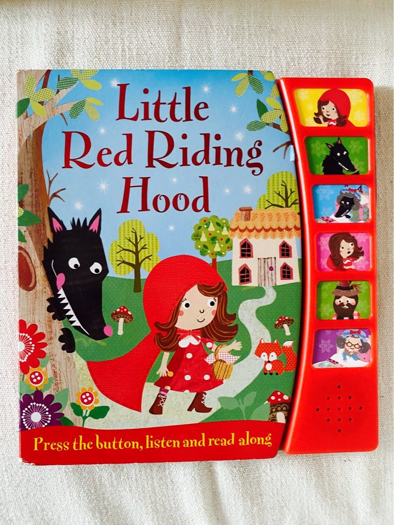 Little Red Riding Hood Sound book, Hobbies & Toys, Books ...