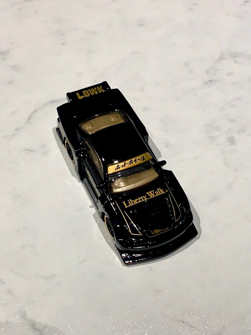 Hot Wheels LB Super Silhouette Nissan Silvia S15 Black And Gold