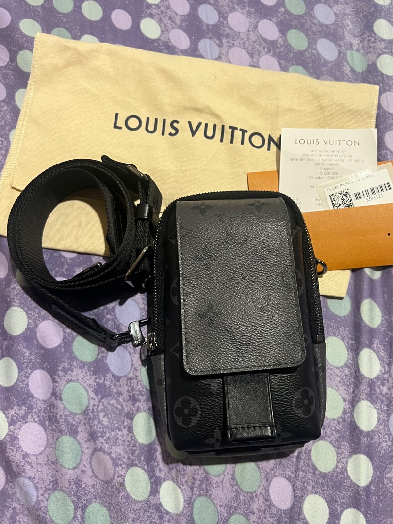 Shop Louis Vuitton MONOGRAM Flap Double Phone Pouch (M81005) by  CITYMONOSHOP