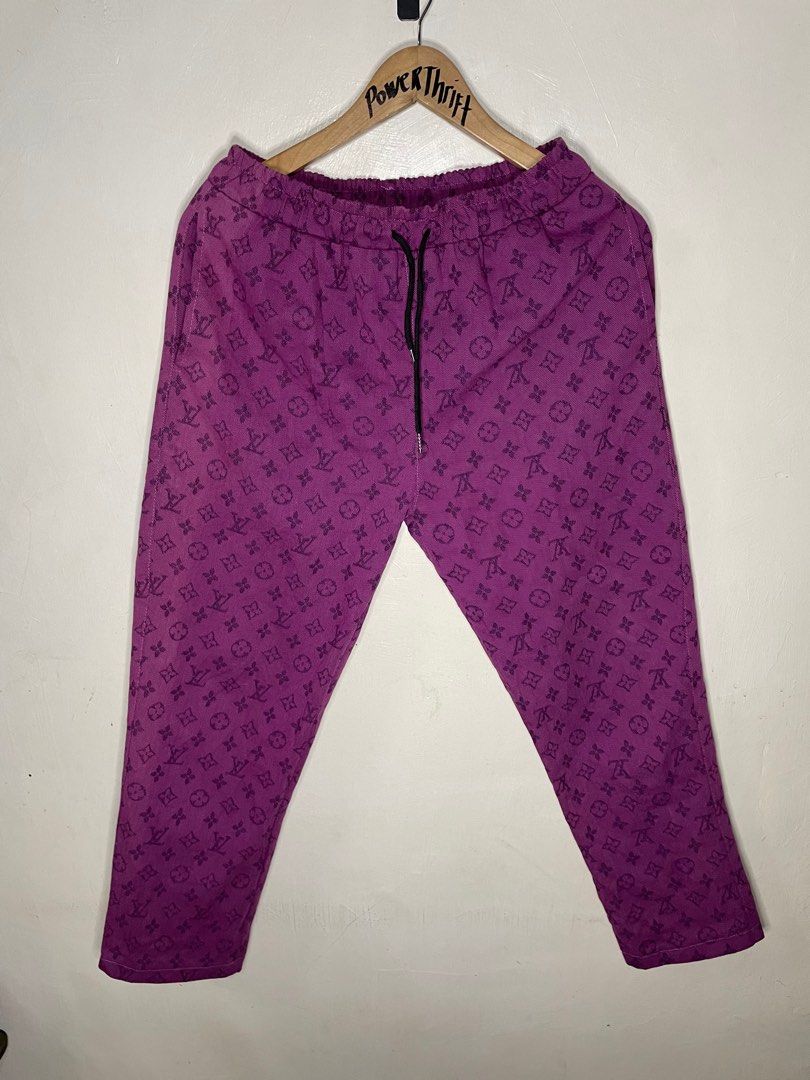 LV multi color jogger, Women's Fashion, Bottoms, Other Bottoms on Carousell
