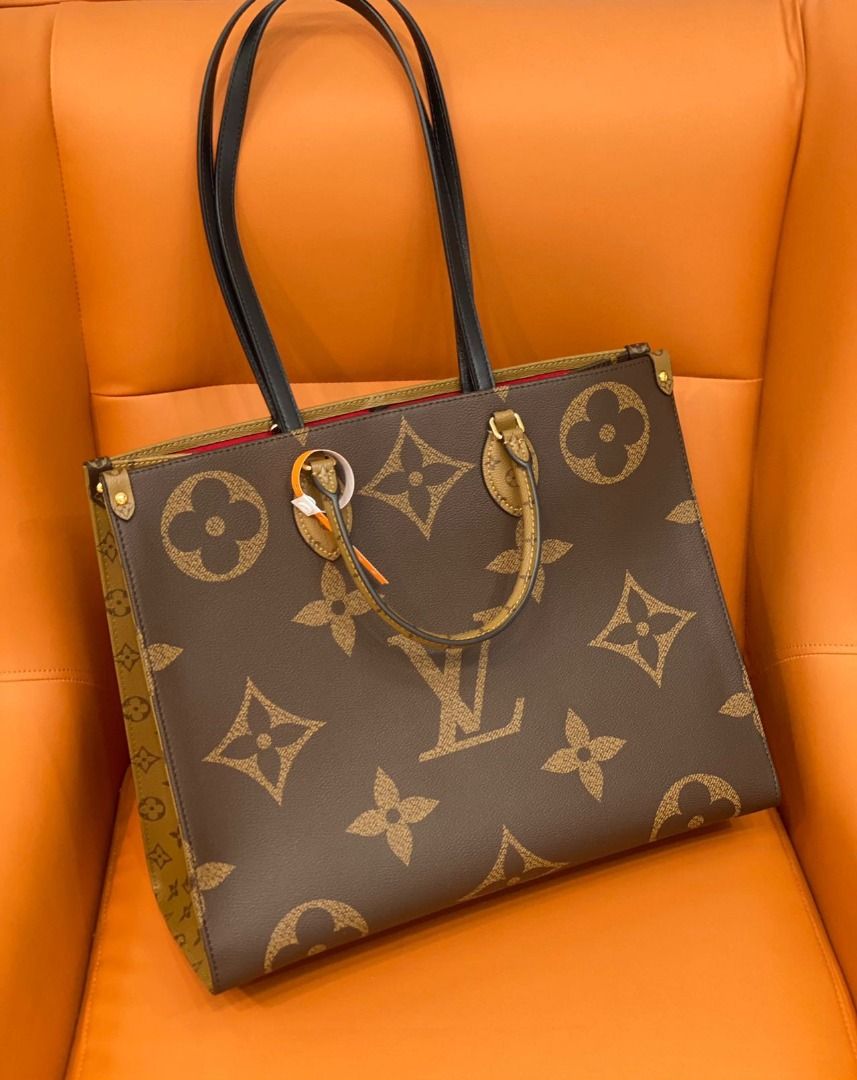 LOUIS VUITTON Tote Bag M45320 On the go GM Monogram canvas